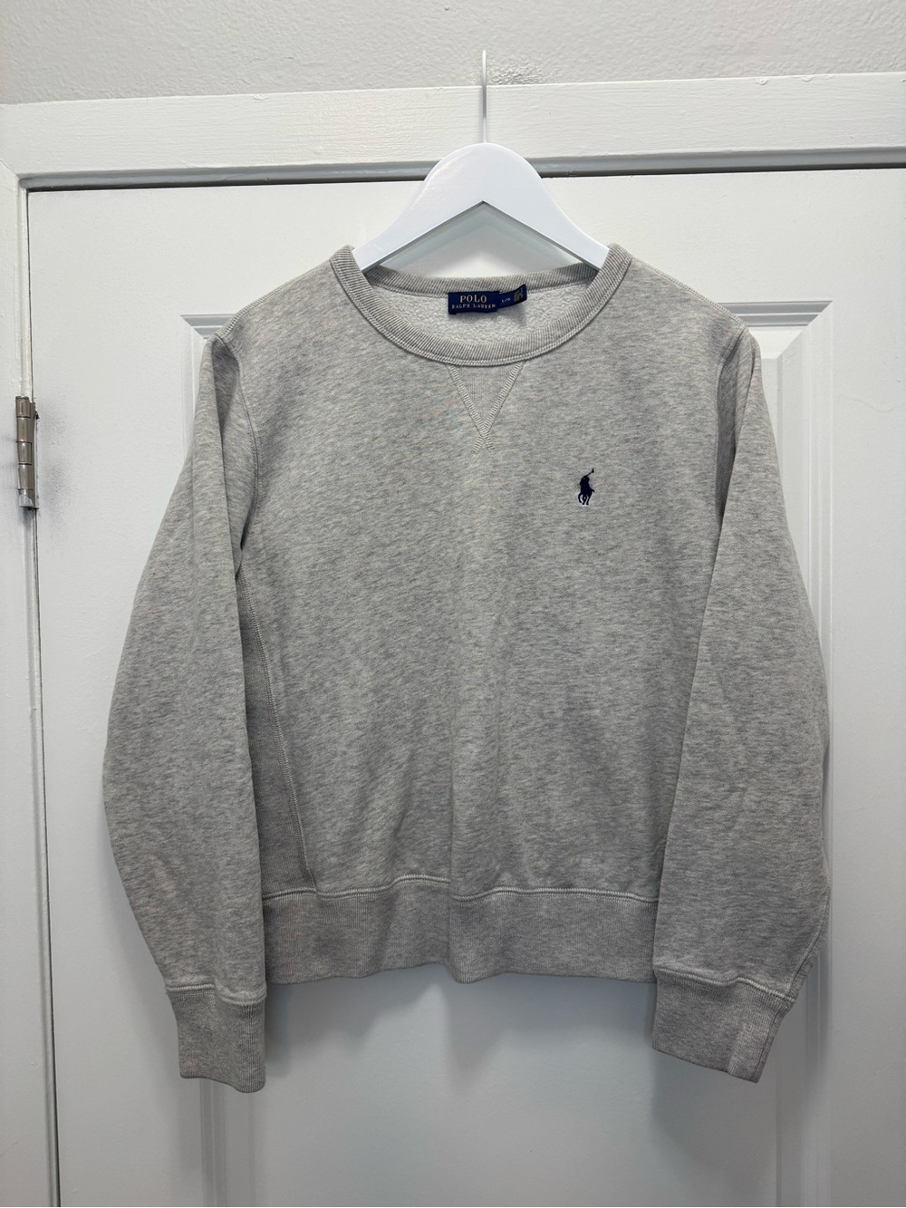 Polo Ralph Lauren Crewneck Sweatshirt Gray Preppy